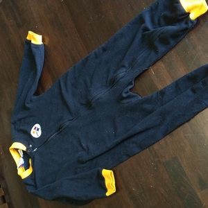 Pittsburgh Steelers Onesie Pajamas (no feet)